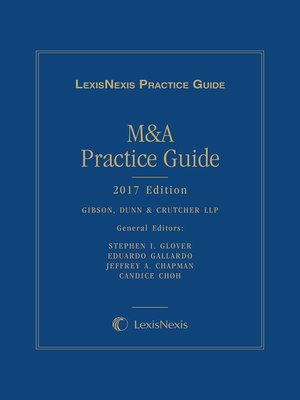 cover image of LexisNexis Practice Guide: LexisNexis M&A Practice Guide